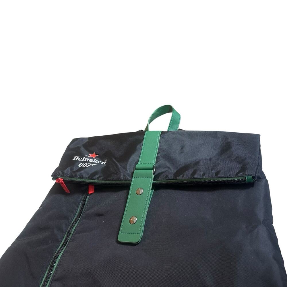 Official James Bond Heineken Backpack 007 Promotional Item Rare No Time to Die - Picture 5 of 12